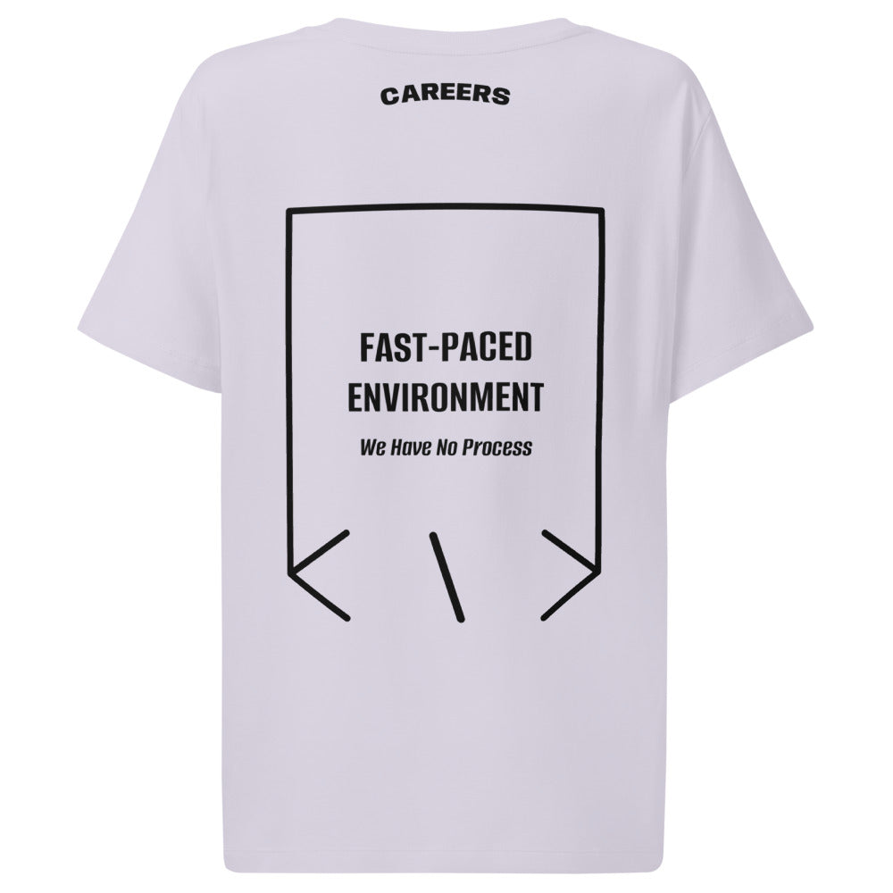Fast-Paced Environment — Lavender Black back mockup