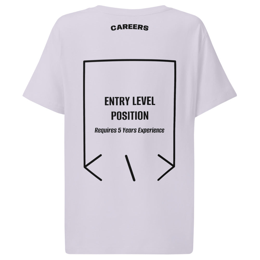 Entry Level Position — Lavender Black back mockup