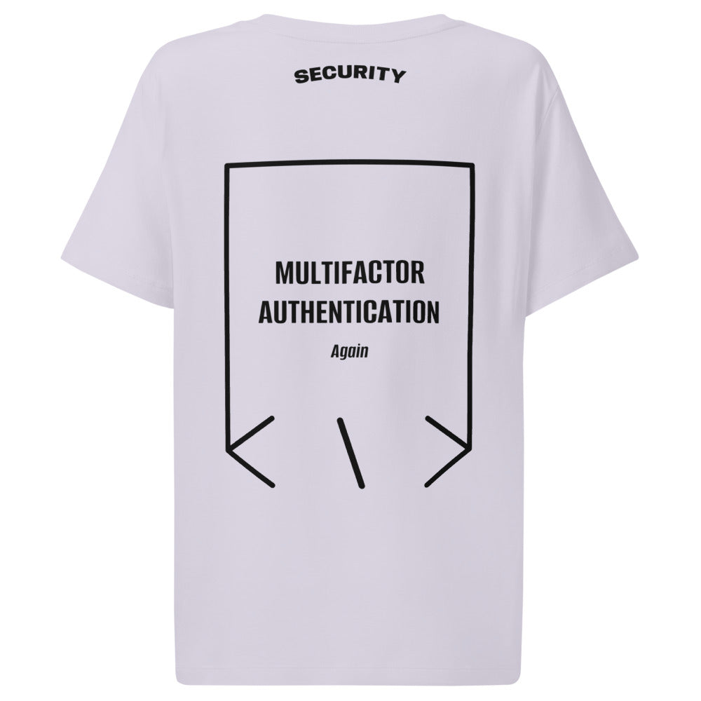 Multifactor Authentication — Lavender Black back mockup