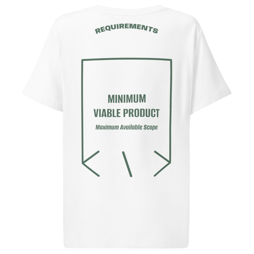 Minimum Viable Product — White Green Bay back mockup