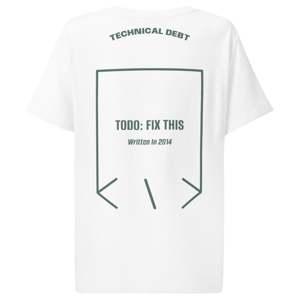 TODO: Fix This — White Green Bay back mockup