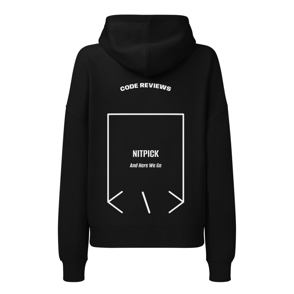 Nitpick — Black White back mockup