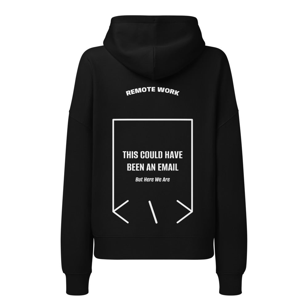 This Could Have Been An Email — Black White back mockup