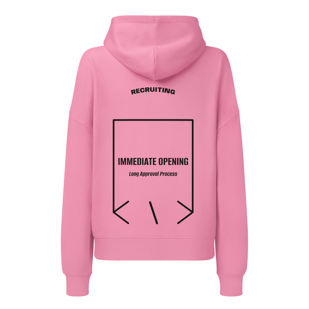 Immediate Opening — secondary back mockup