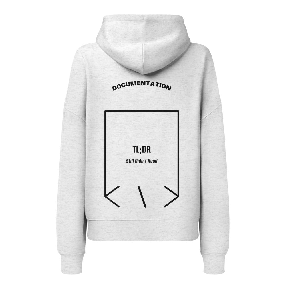 TL;DR — Cool Heather Grey Black back mockup