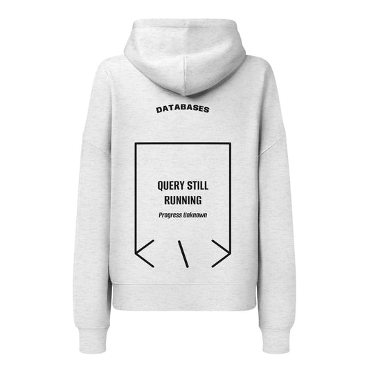 Query Still Running — secondary back mockup