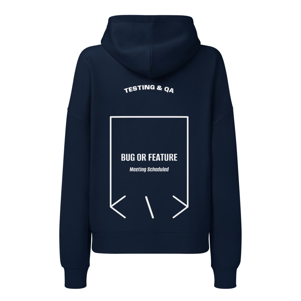 Bug Or Feature — French Navy White back mockup