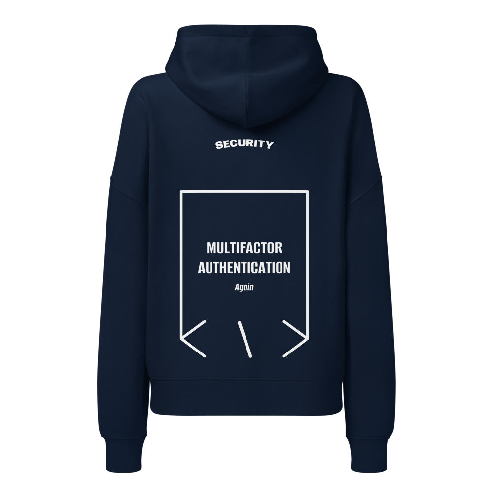 Multifactor Authentication — French Navy White back mockup