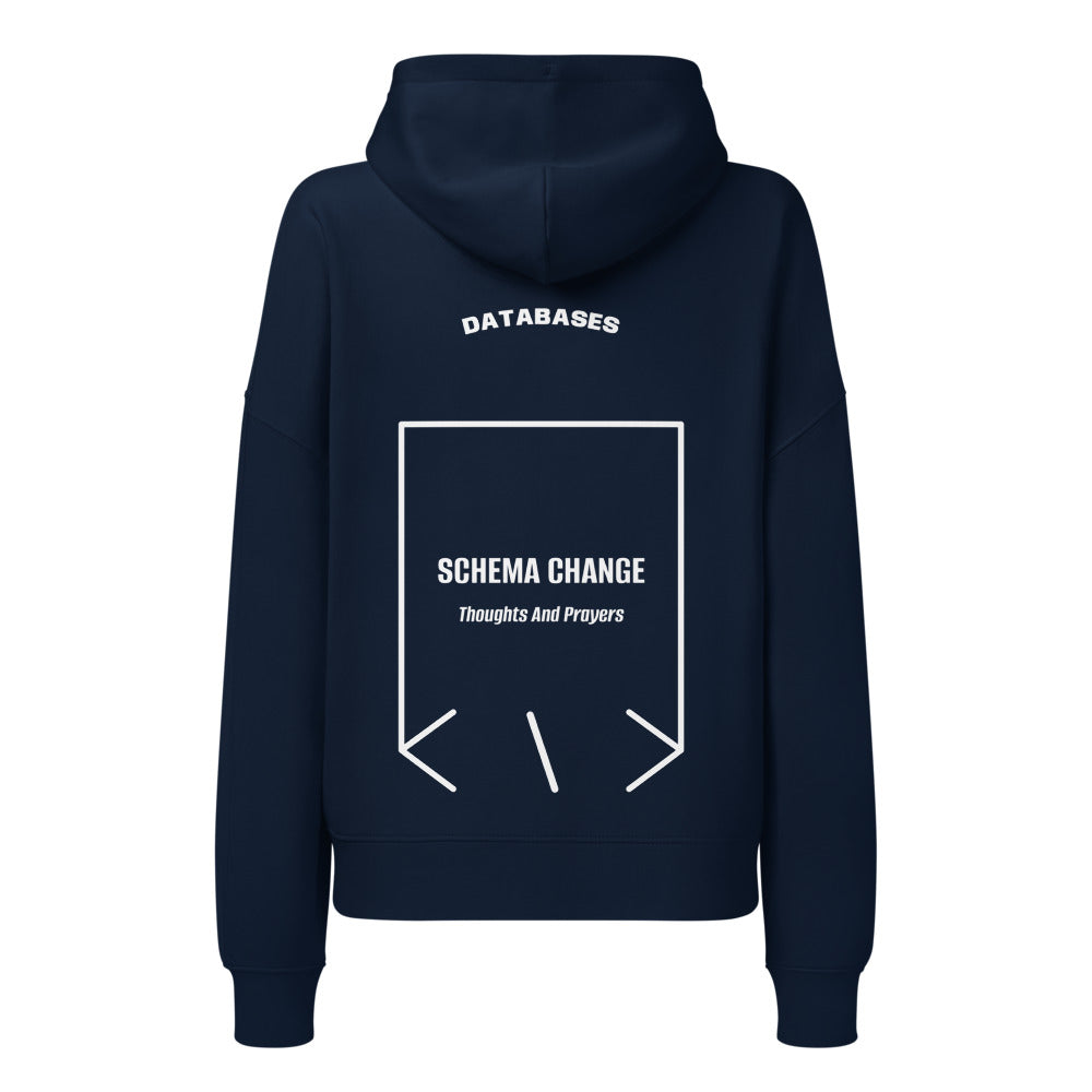 Schema Change — French Navy White back mockup