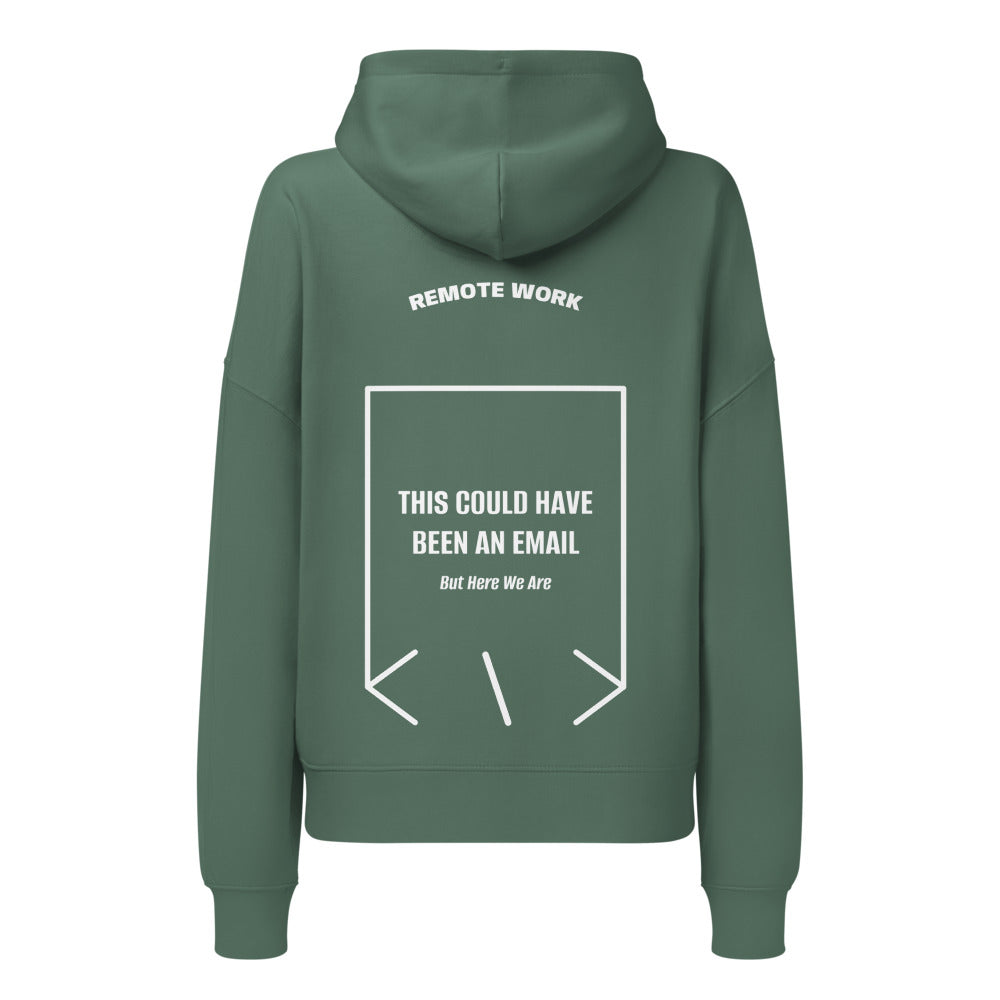 This Could Have Been An Email — Green Bay White back mockup
