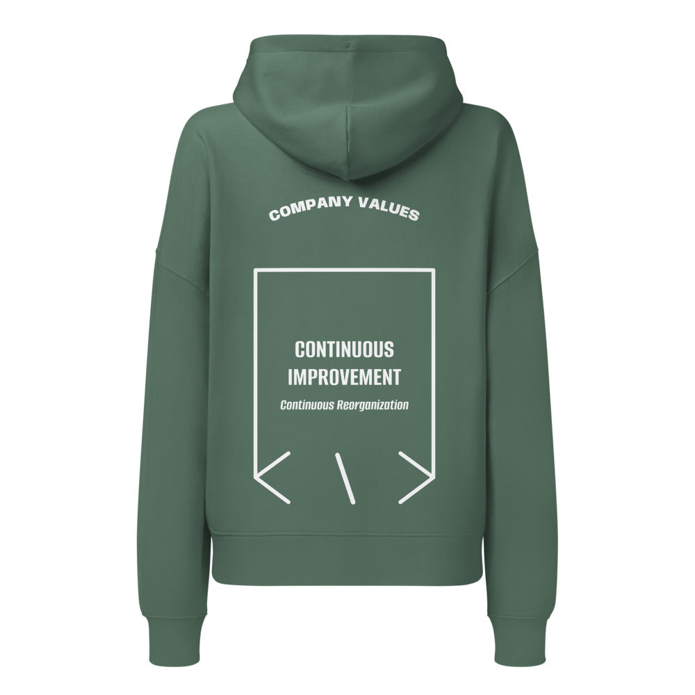 Continuous Improvement — Green Bay White back mockup