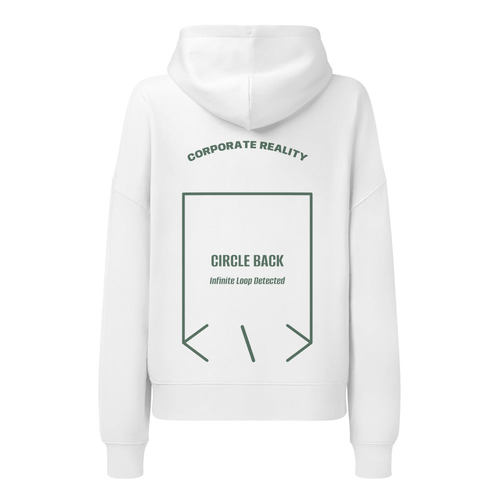 Circle Back — White Green Bay back mockup