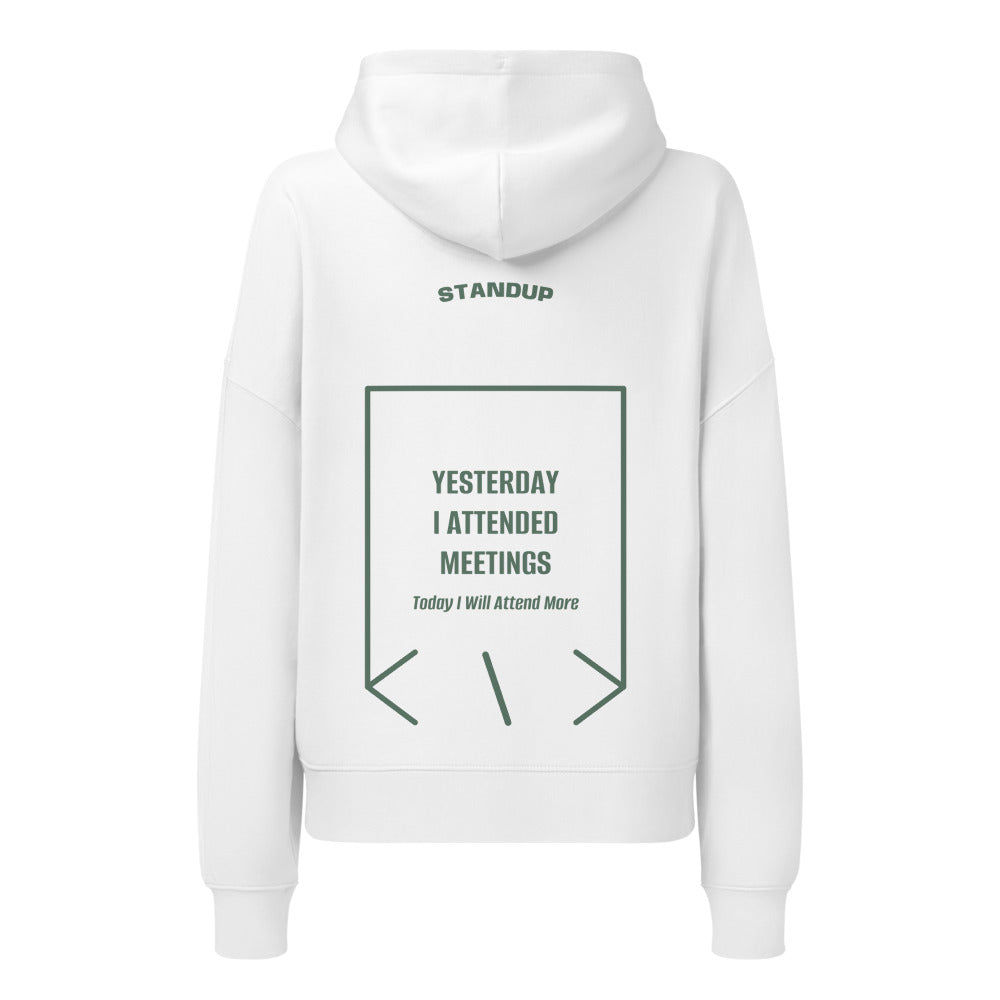 Yesterday I Attended Meetings — secondary back mockup
