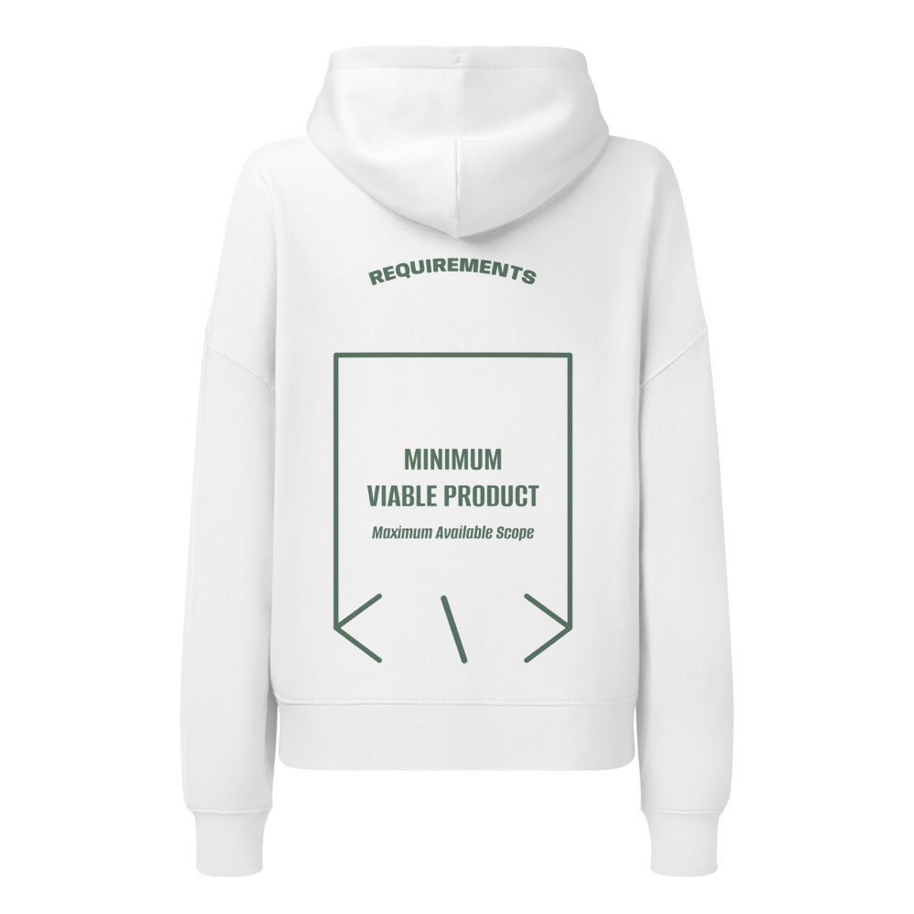 Minimum Viable Product — White Green Bay back mockup