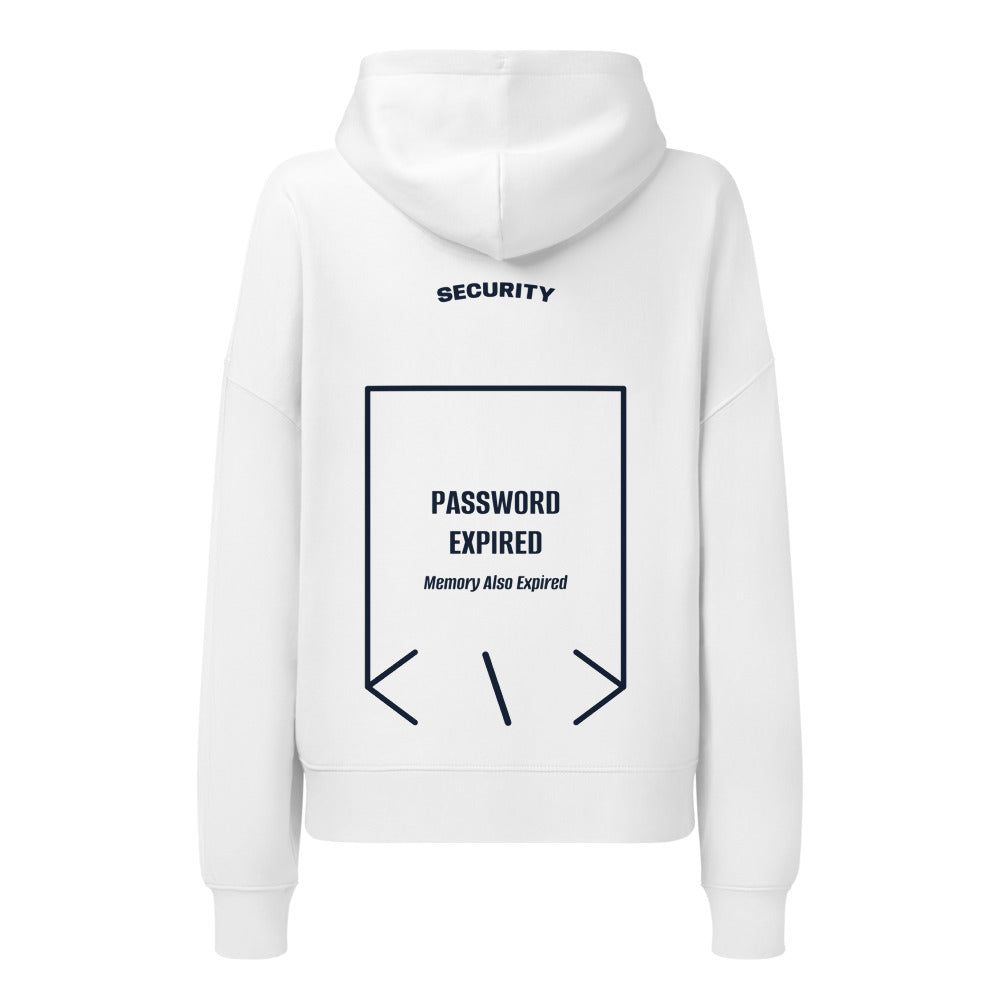 Password Expired — White French Navy back mockup