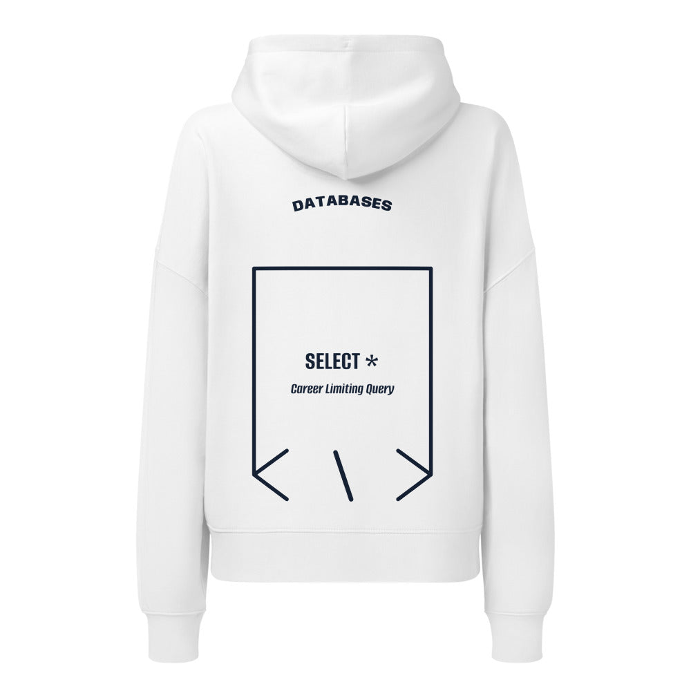 SELECT * — White French Navy back mockup