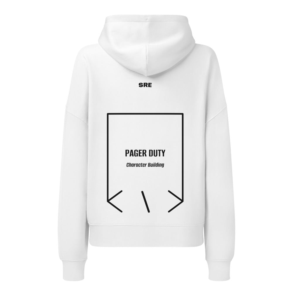 Pager Duty — White Black back mockup