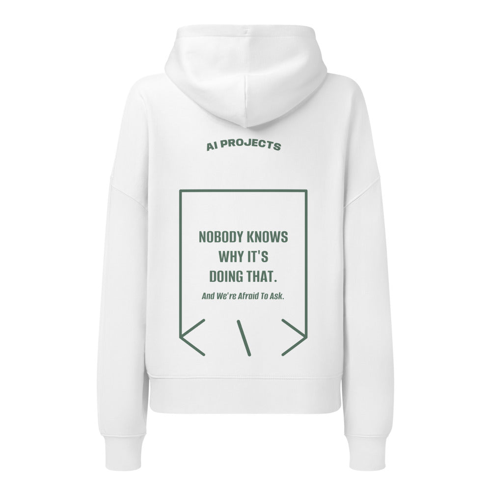 Nobody Knows Why It's Doing That. — White Green Bay back mockup