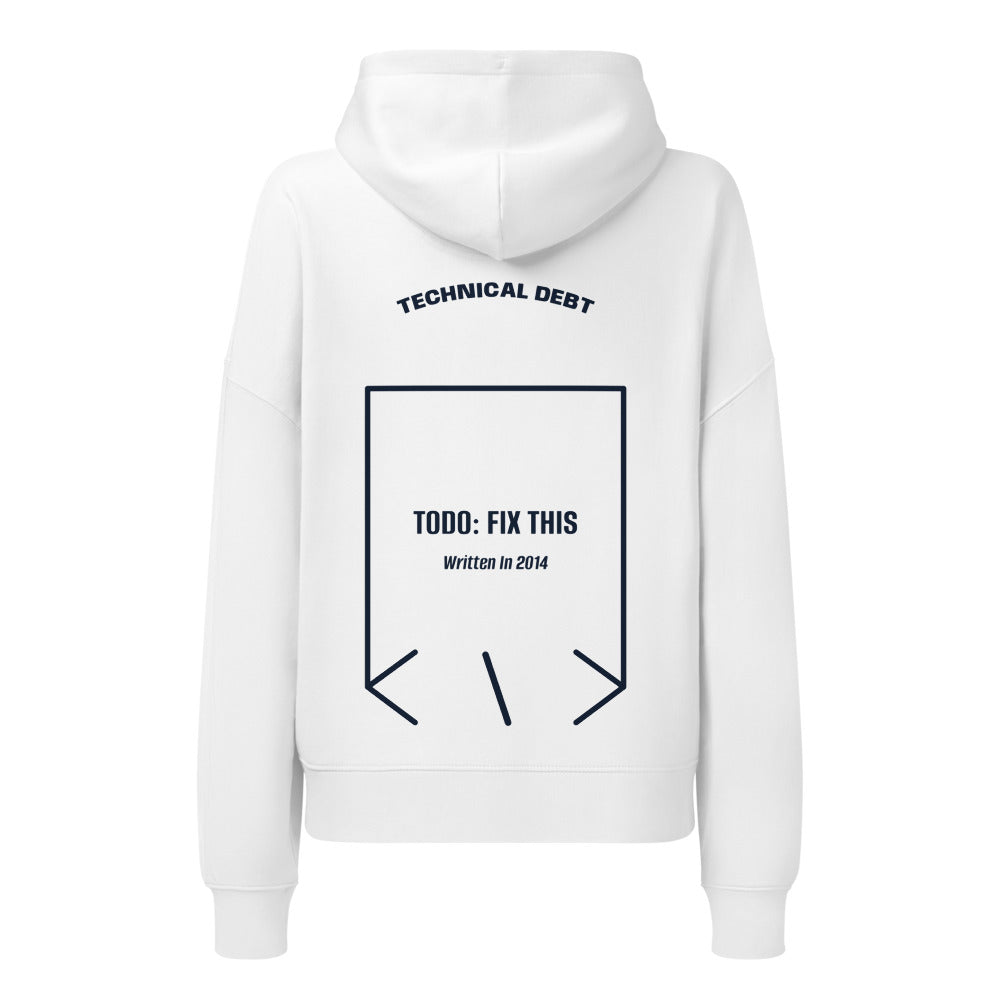 TODO: Fix This — White French Navy back mockup
