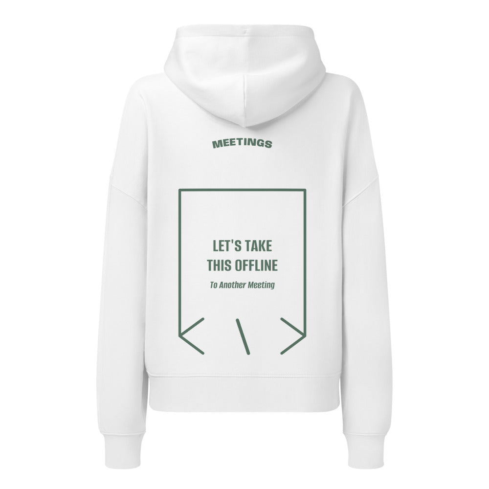 Let's Take This Offline — White Green Bay back mockup