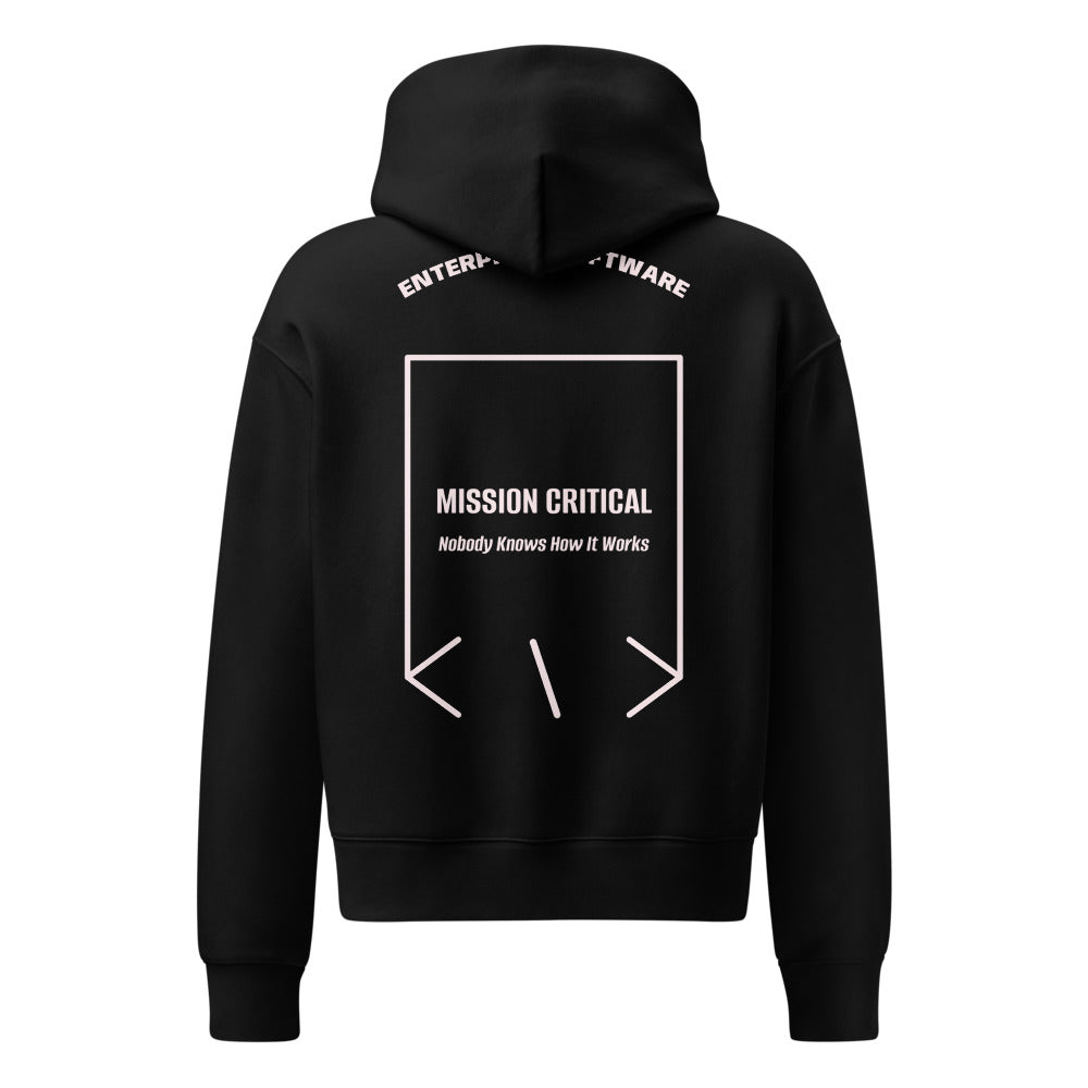 Mission Critical — Black Orchid back mockup