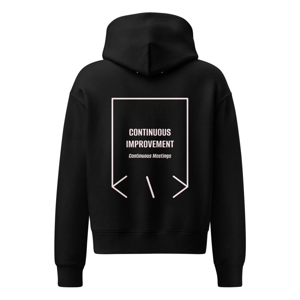 Continuous Improvement — Black Orchid back mockup