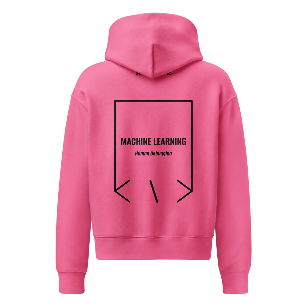 Machine Learning — Charity Pink Black back mockup