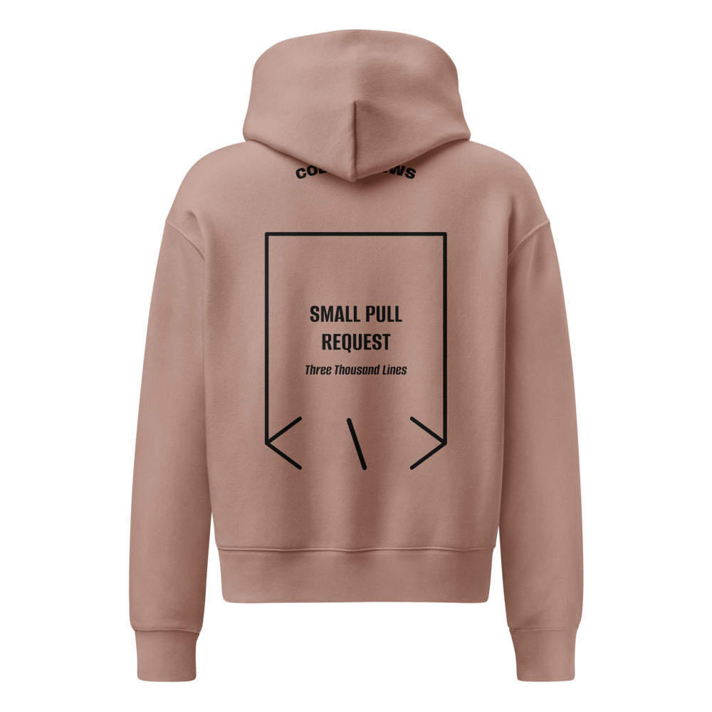 Small Pull Request — Hazy Pink Black back mockup