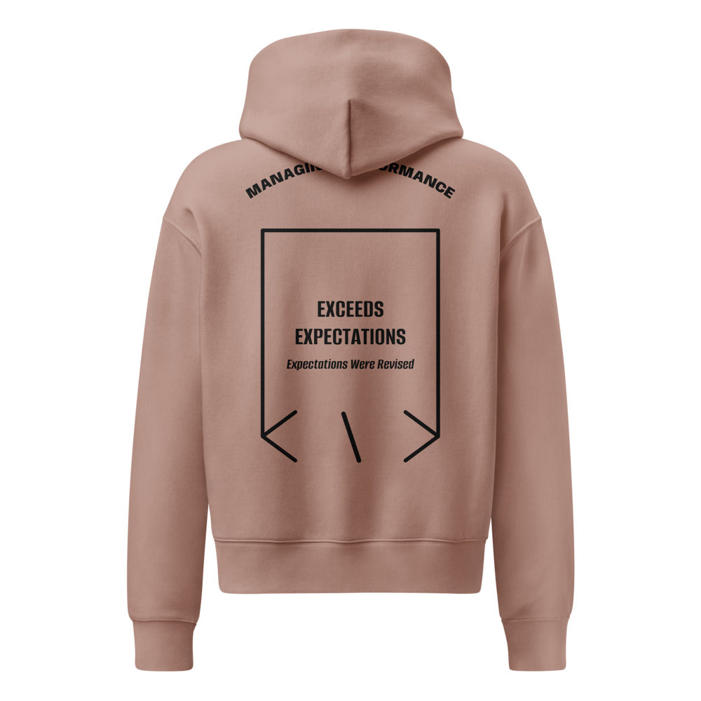Exceeds Expectations — Hazy Pink Black back mockup