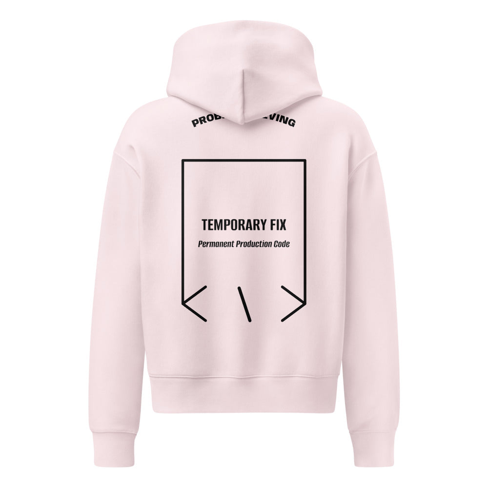 Temporary Fix — secondary back mockup