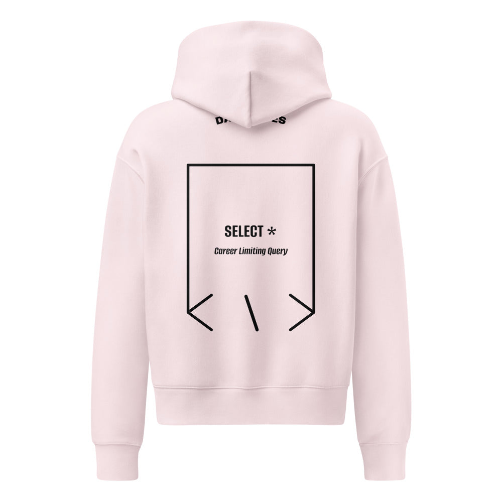 SELECT * — Orchid Black back mockup
