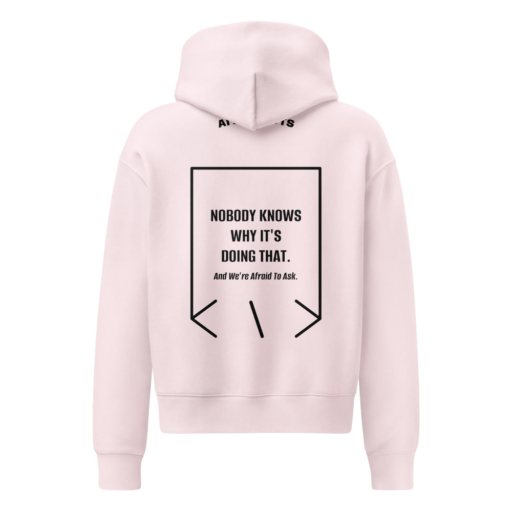 Nobody Knows Why It's Doing That. — Orchid Black back mockup