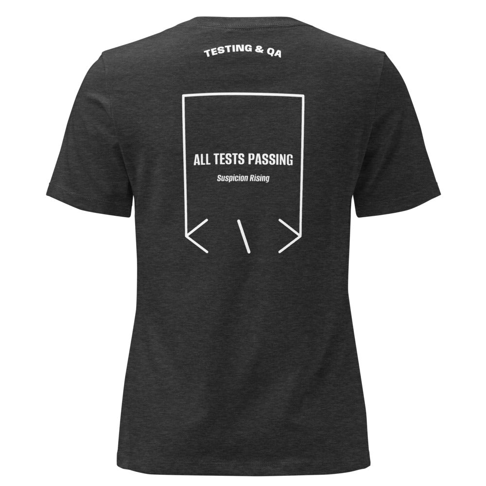 All Tests Passing — secondary back mockup