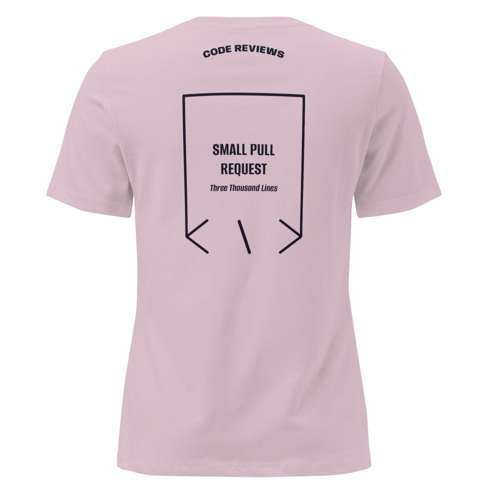 Small Pull Request — Light Violet Navy back mockup