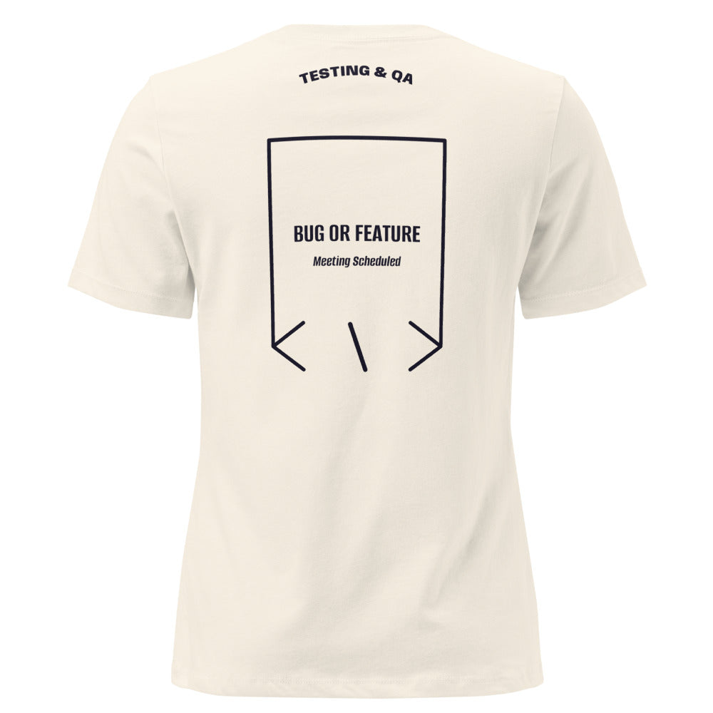 Bug Or Feature — Natural Navy back mockup
