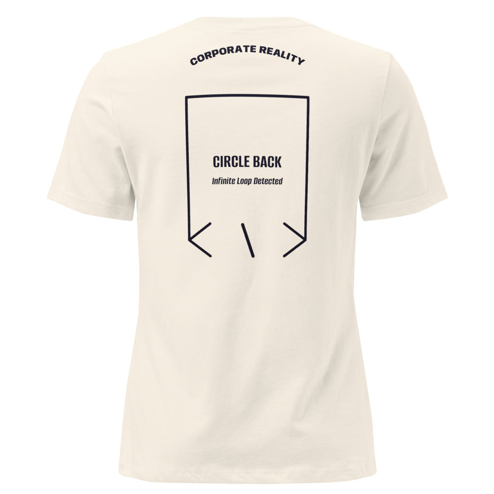 Circle Back — Natural Navy back mockup