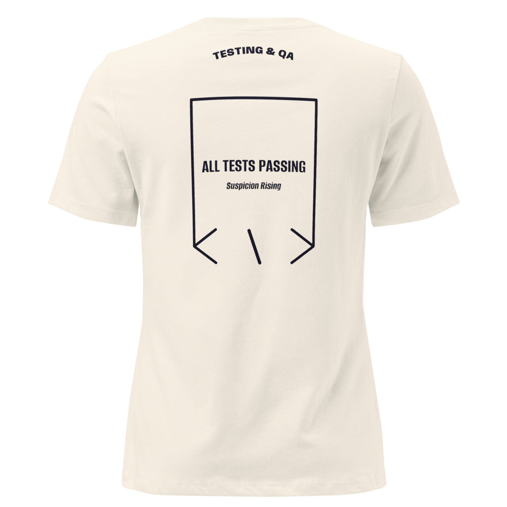 All Tests Passing — Natural Navy back mockup