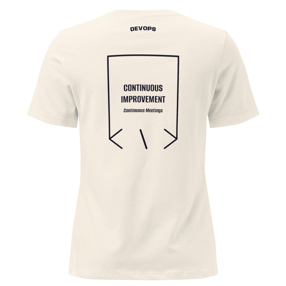 Continuous Improvement — Natural Navy back mockup