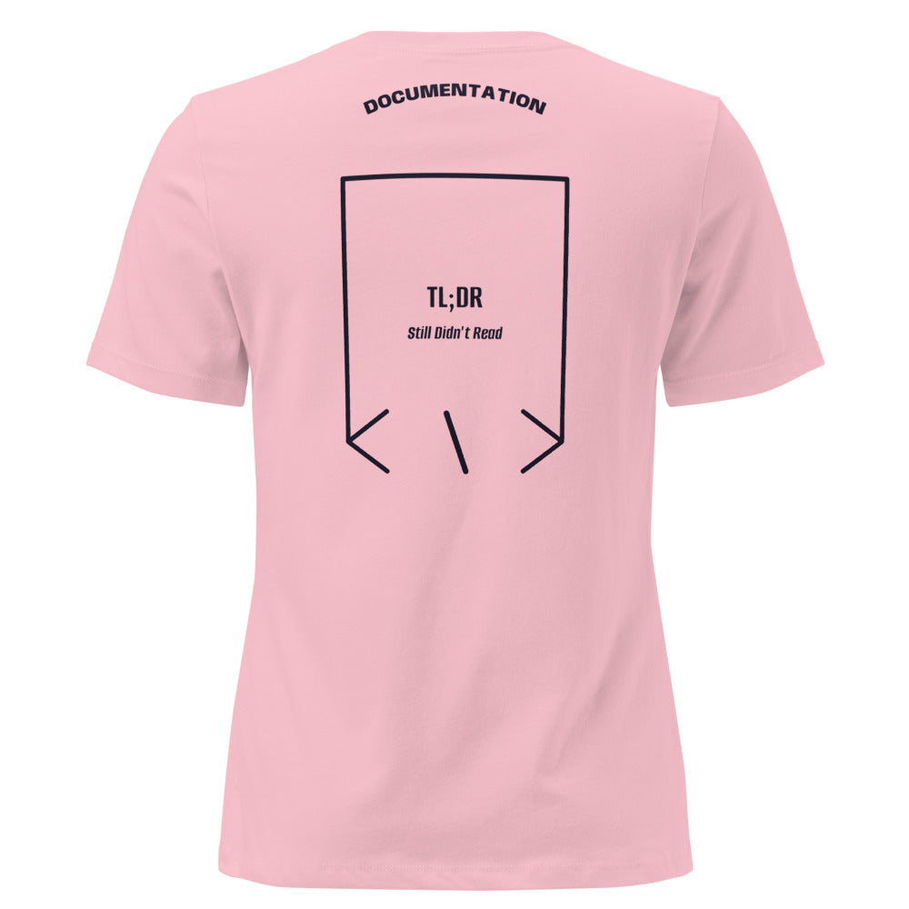 TL;DR — Pink Navy back mockup