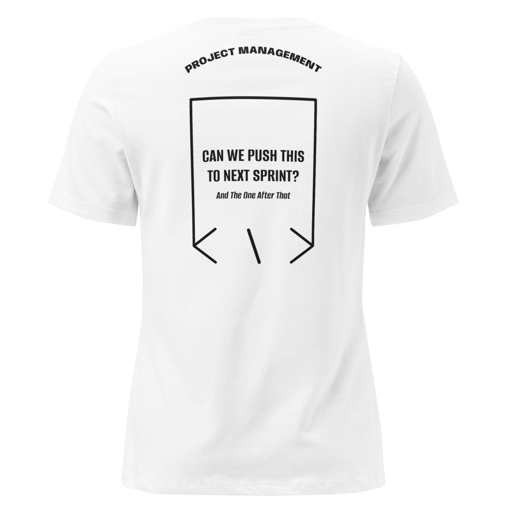 Can We Push This To Next Sprint? — White Black back mockup