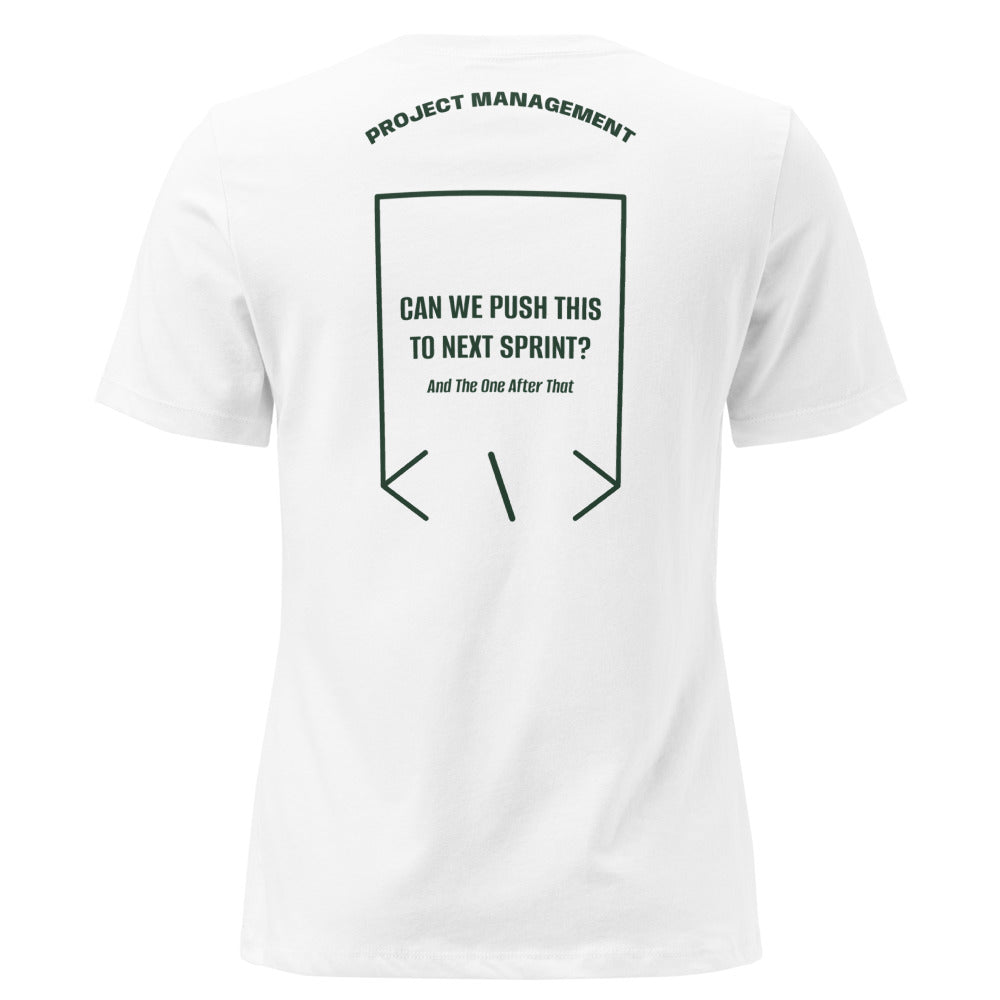 Can We Push This To Next Sprint? — White Forest Green back mockup
