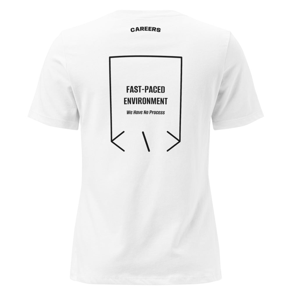 Fast-Paced Environment — White Black back mockup