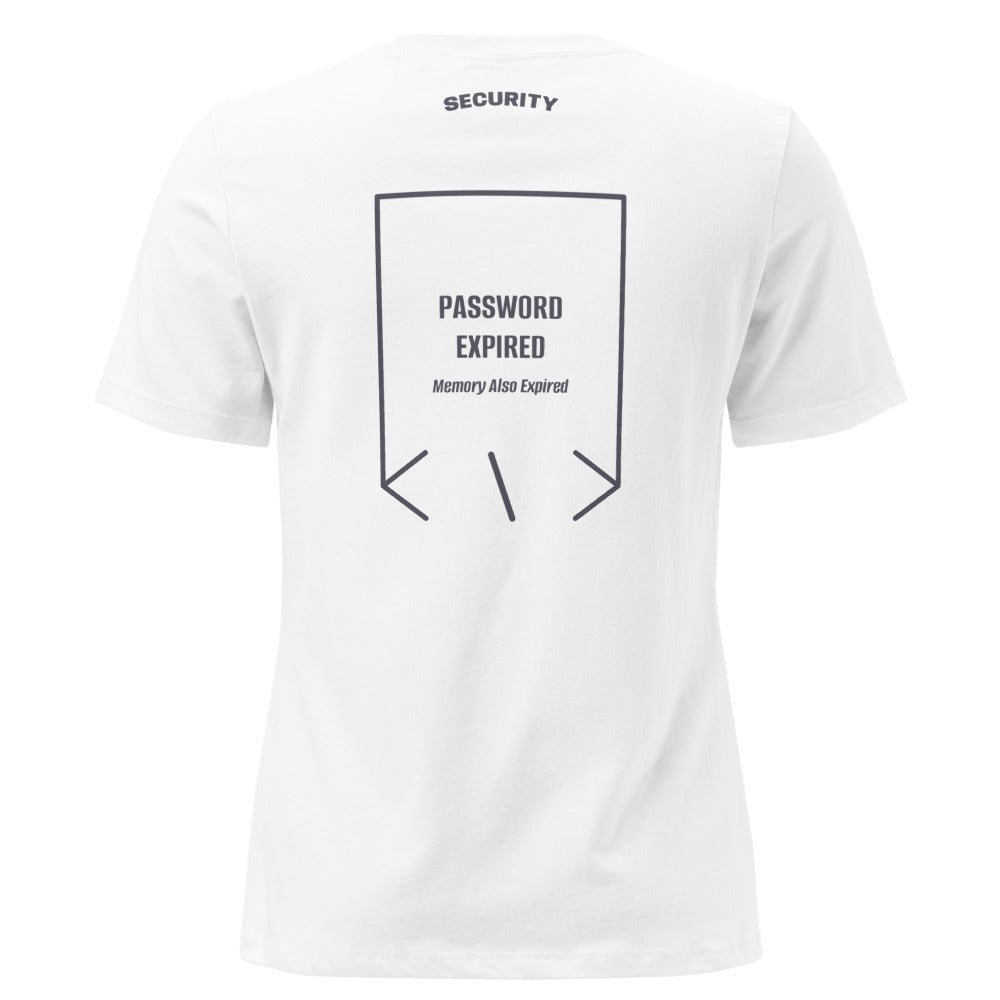 Password Expired — White Heather Navy back mockup