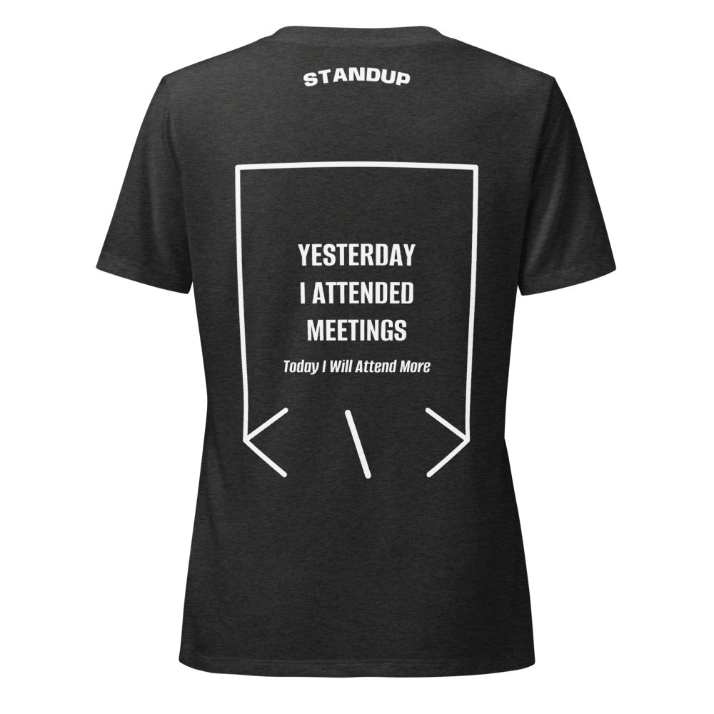 Yesterday I Attended Meetings — secondary back mockup