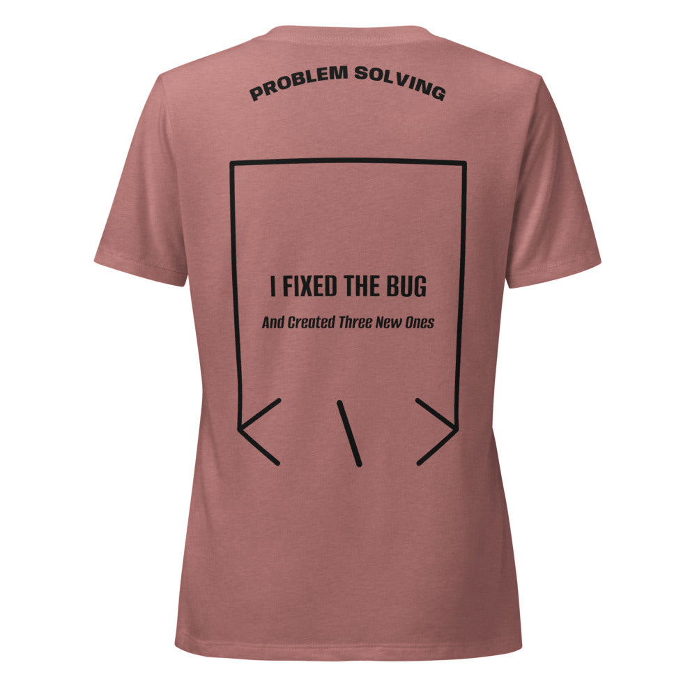 I Fixed The Bug — secondary back mockup