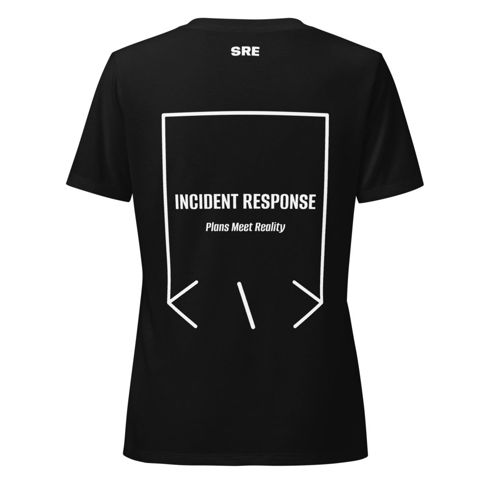 Incident Response — Solid Black Blend Solid White Blend back mockup