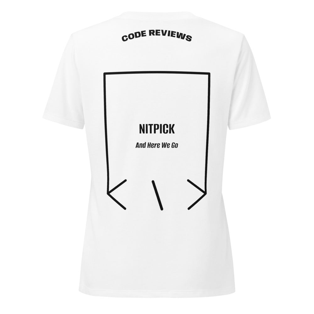 Nitpick — Solid White Blend Solid Black Blend back mockup