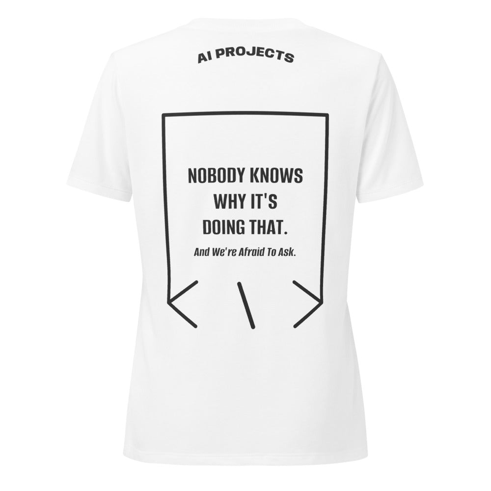 Nobody Knows Why It's Doing That. — secondary back mockup