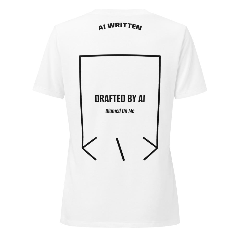 Drafted By AI — secondary back mockup