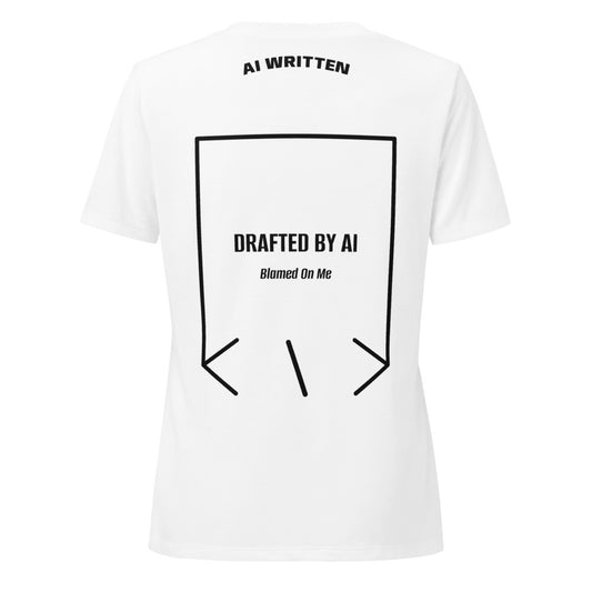 Drafted By AI — secondary back mockup